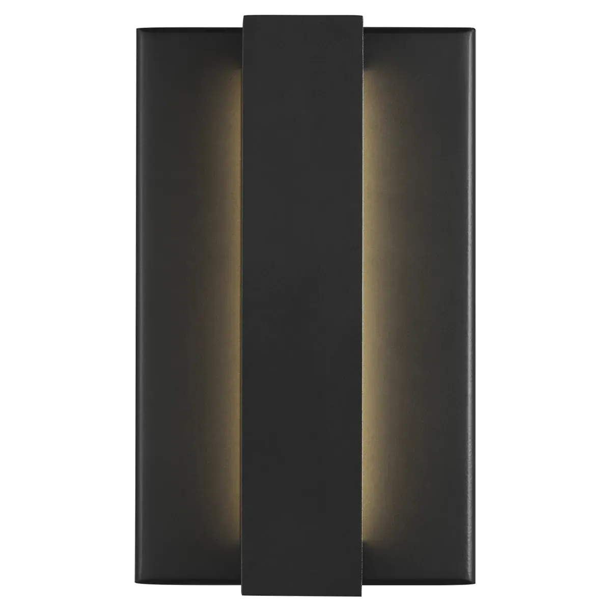 Windfall 8" LED Outdoor Sconce - Black, Aluminum image