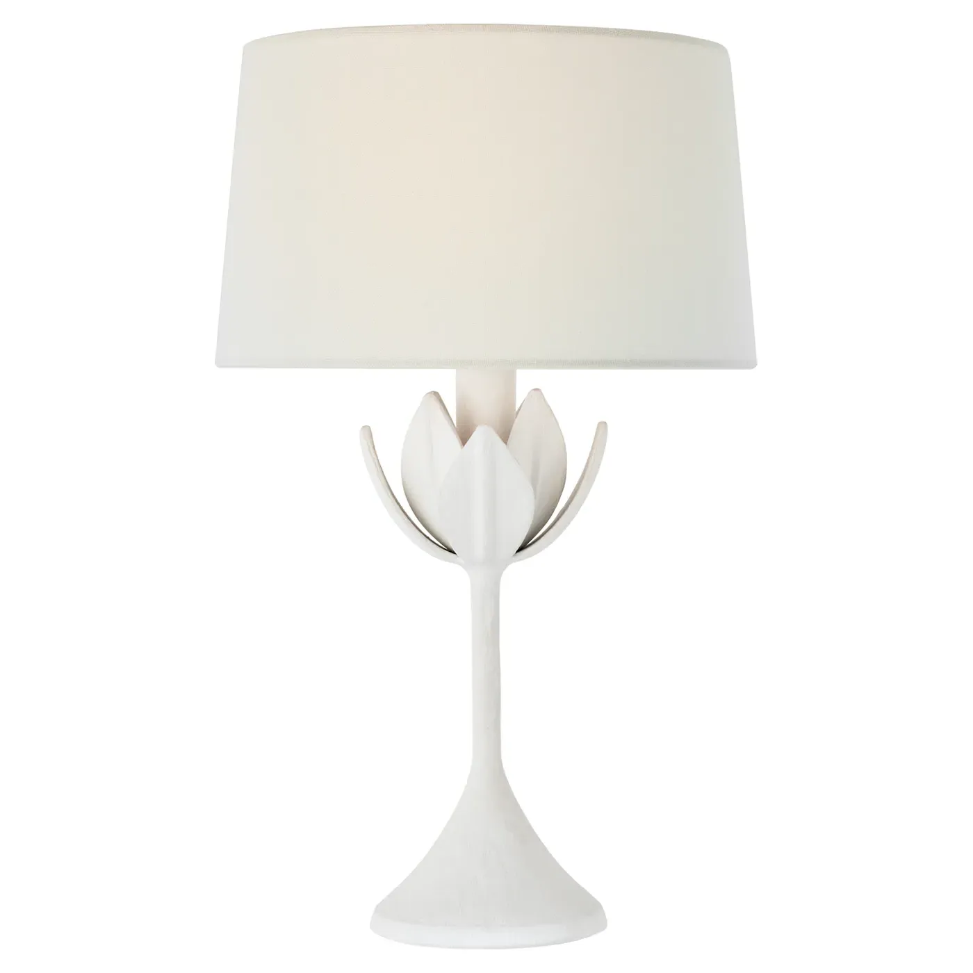 Alberto Regency Cordless Table Lamp - Plaster White, Linen