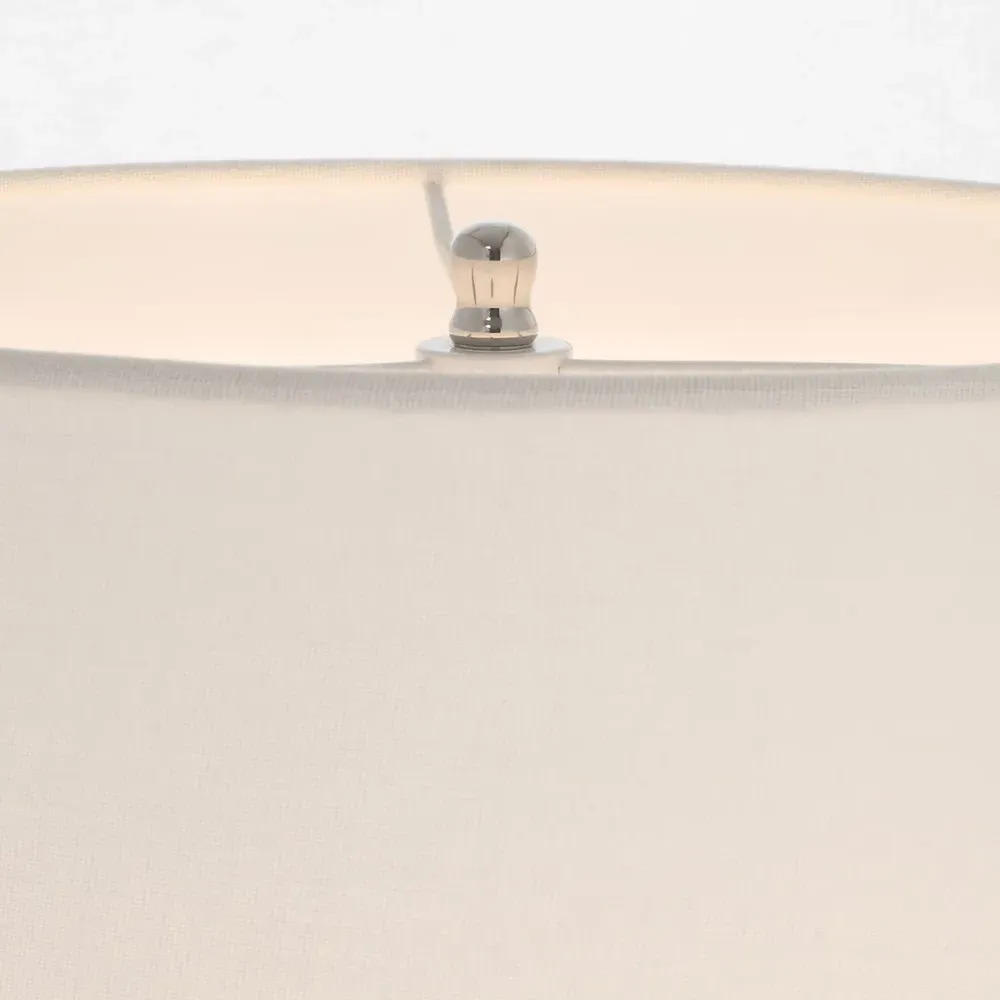 Bryant Adjustable Cordless Floor Lamp - Polished Nickel, Brass