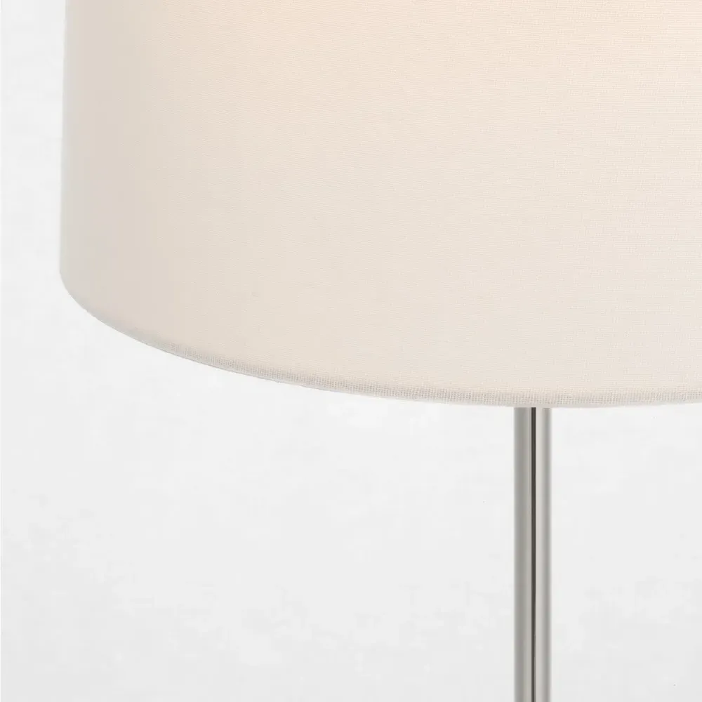 Bryant Adjustable Cordless Floor Lamp - Polished Nickel, Brass