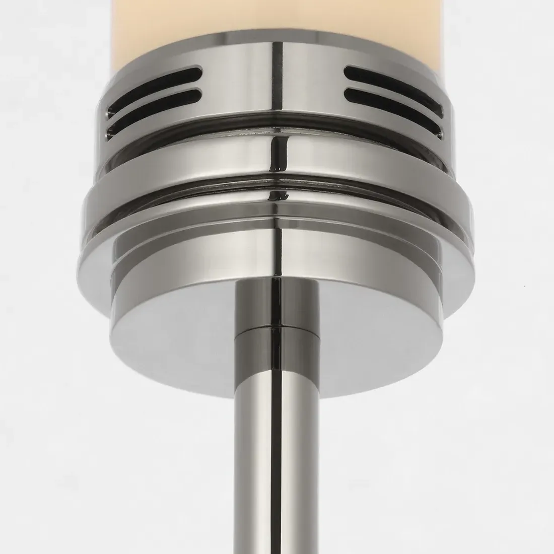 Bryant Adjustable Cordless Floor Lamp - Polished Nickel, Brass