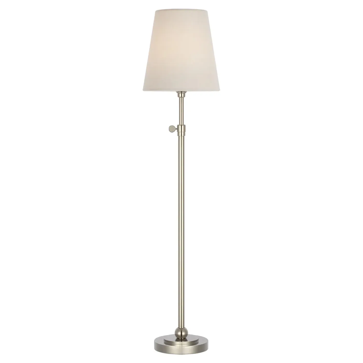 Bryant Cordless Table Lamp - Polished Nickel, Metal image