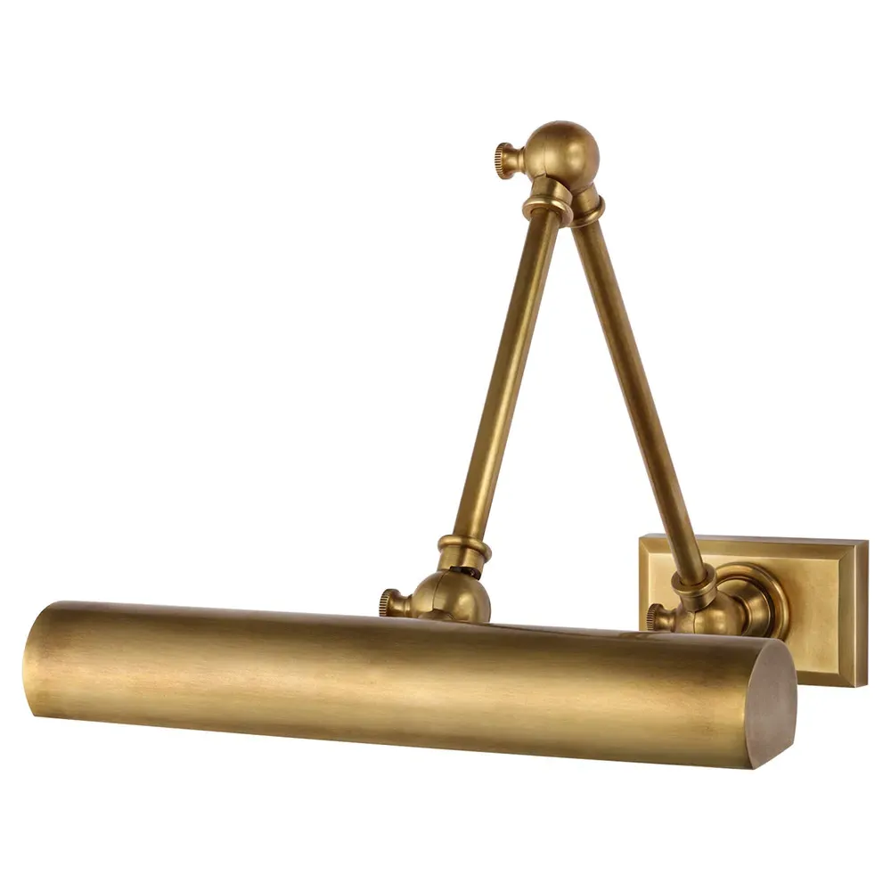 Cabinet Maker 12" Armed Sconce - Antique Brass, Metal image