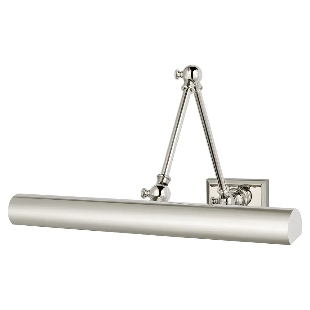 Cabinet Maker Armed Sconce - Polished Nickel