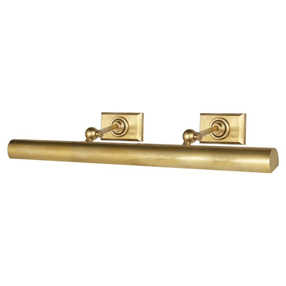 Cabinet Maker's 24" Picture Light Sconce - Antique Brass, Metal