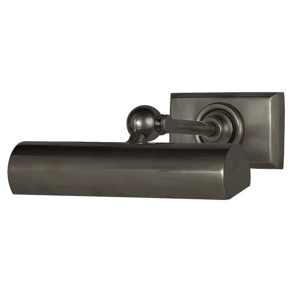 Cabinet Maker's 8" Picture Light Sconce - Bronze, Metal