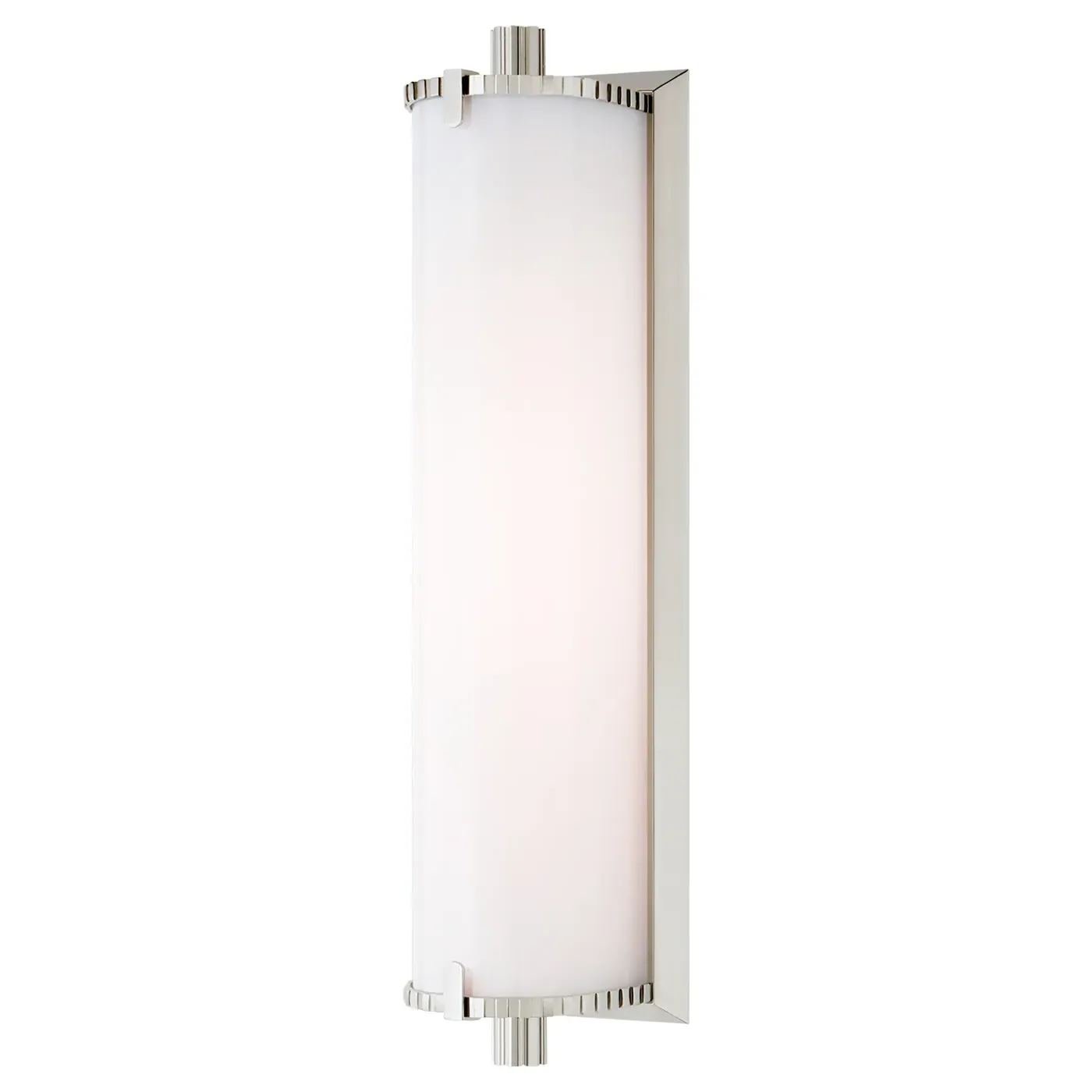 Calliope Medium Bath Sconce - Polished Nickel, Metal