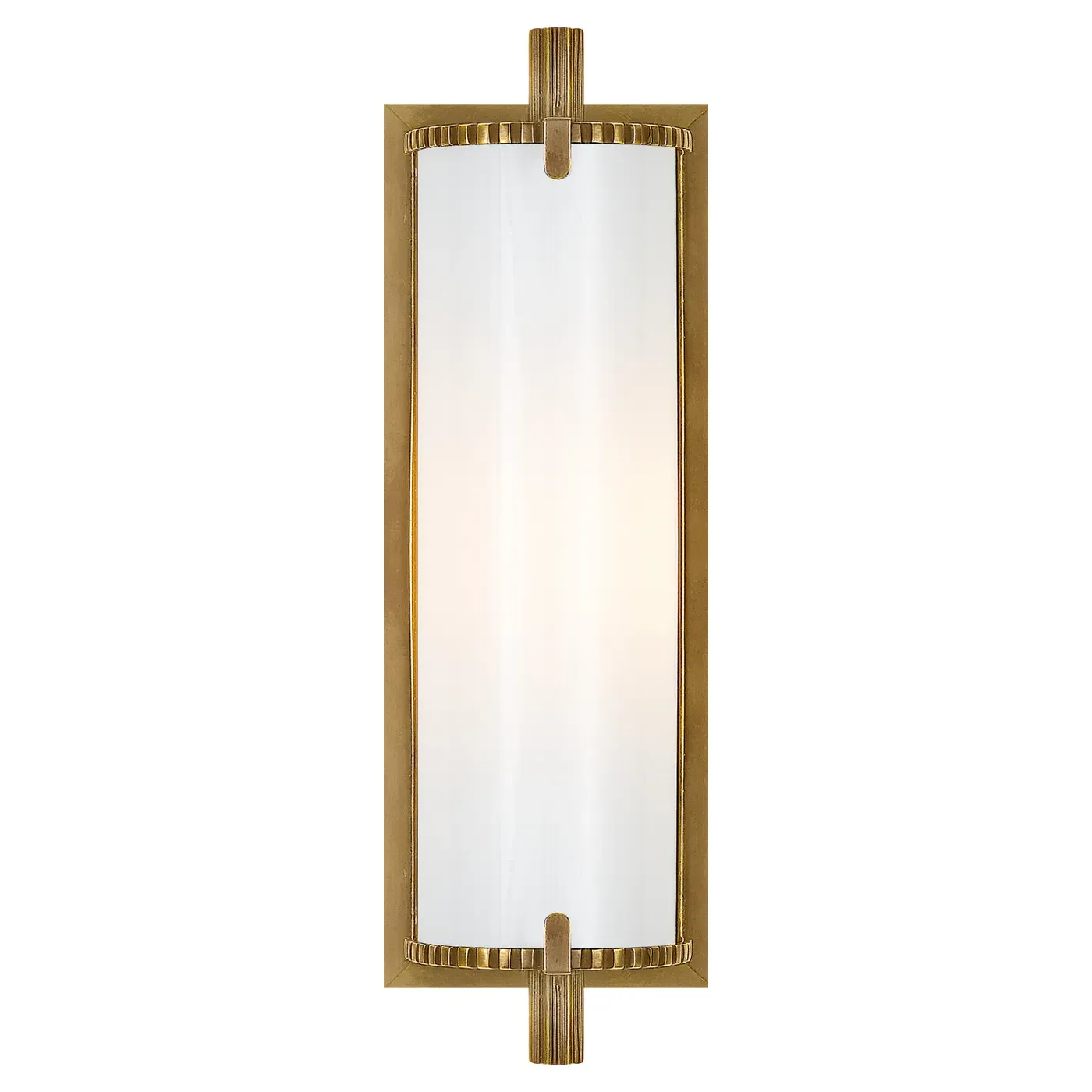 Calliope Short Bath Sconce - Antique Brass, Metal