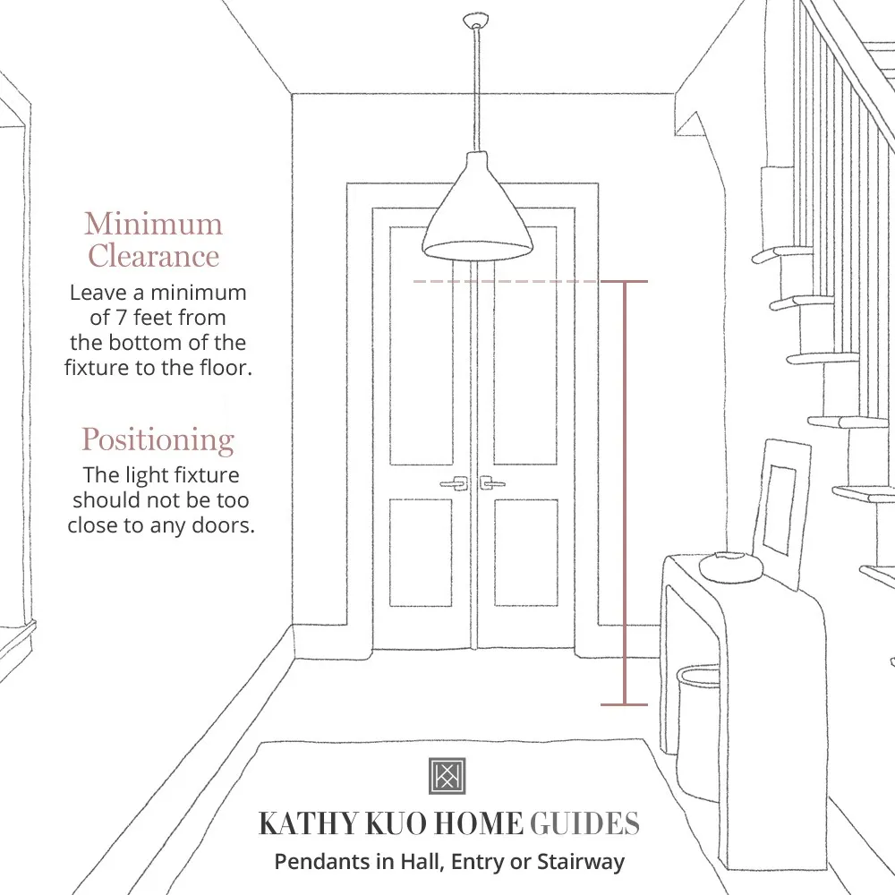 Corinne 44" Woven Wicker Hanging Shade - Natural, Brass