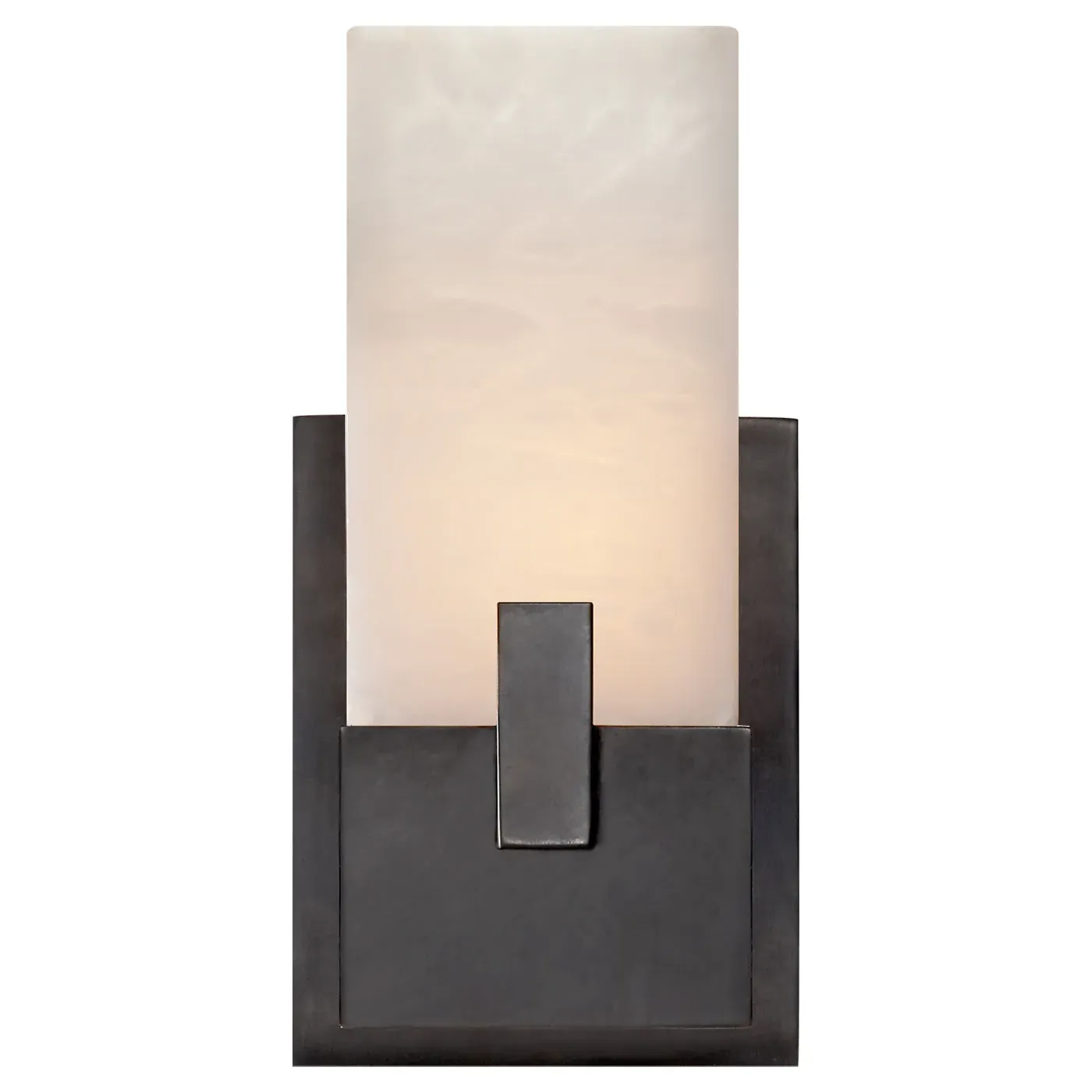 Covet Clip Bath Sconce - Bronze, Metal