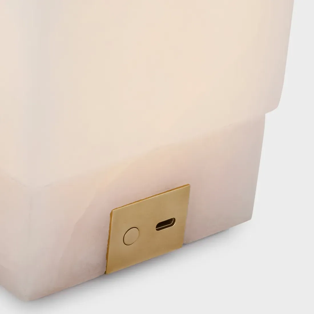 Covet Rechargeable Accent Lamp - White, Alabaster