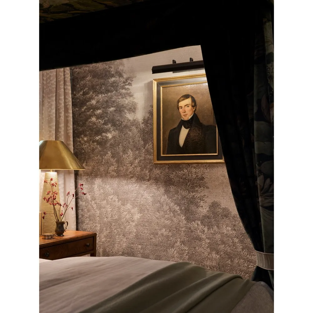 Dean Double Arm Picture Light 24" - Gun Metal, Metal