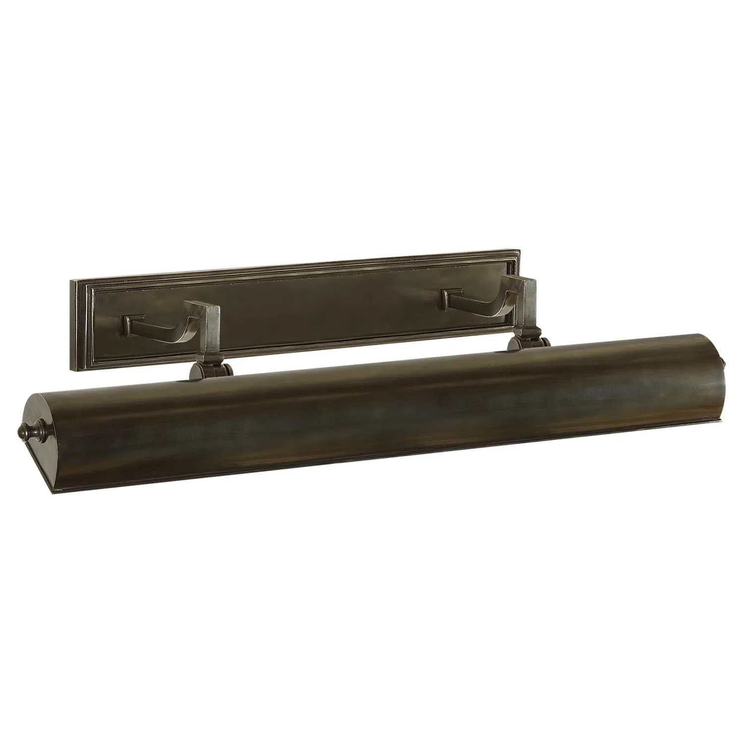 Dean Double Arm Picture Light 24" - Gun Metal, Metal