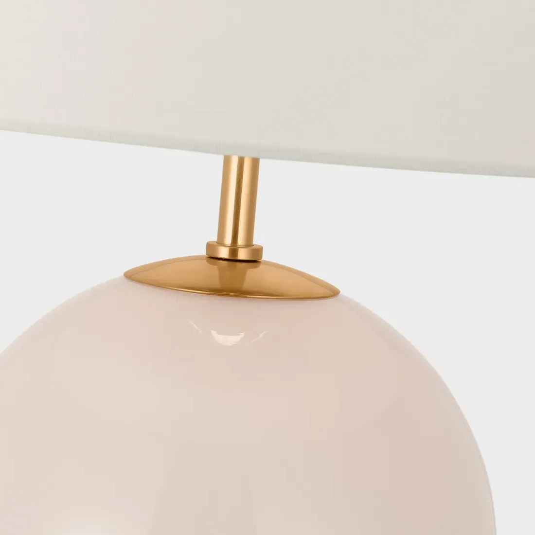 Elsie Cordless Table Lamp - Blush, Ceramic