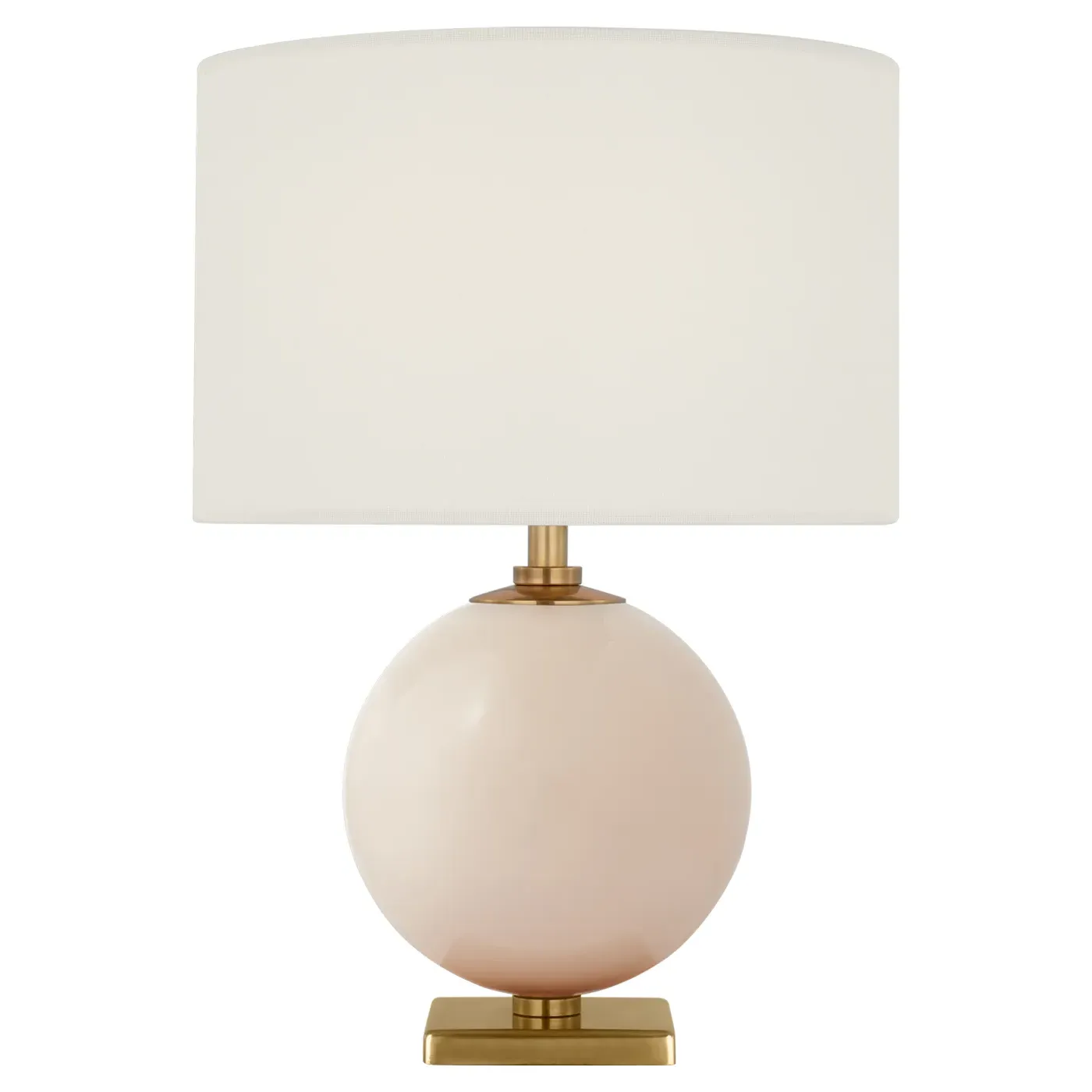 Elsie Cordless Table Lamp - Blush, Ceramic image