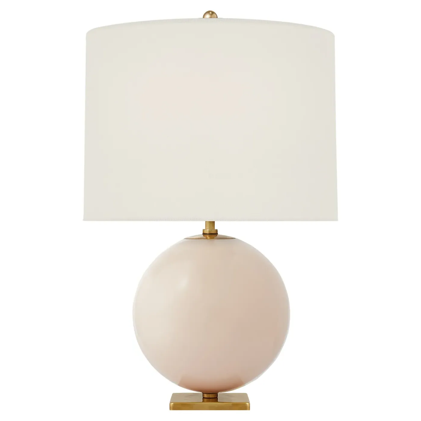Elsie Table Lamp - Blush, Glass image
