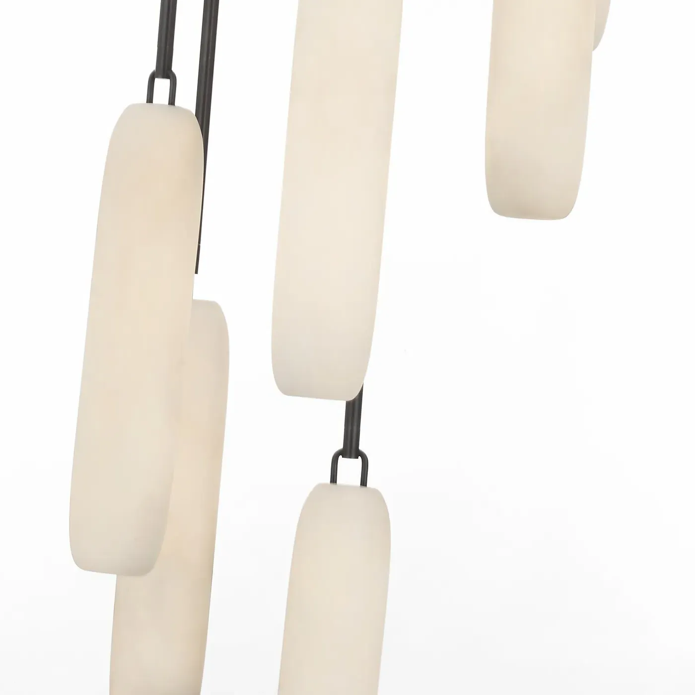Formosa 7 Light Pendant - Bronze, Alabaster