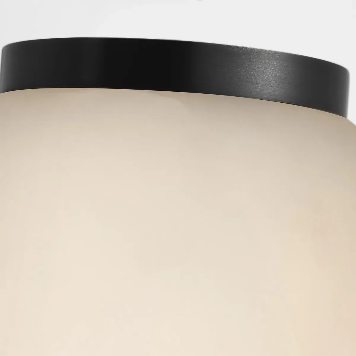 Formosa Elongated Flush Mount - Bronze, Alabaster