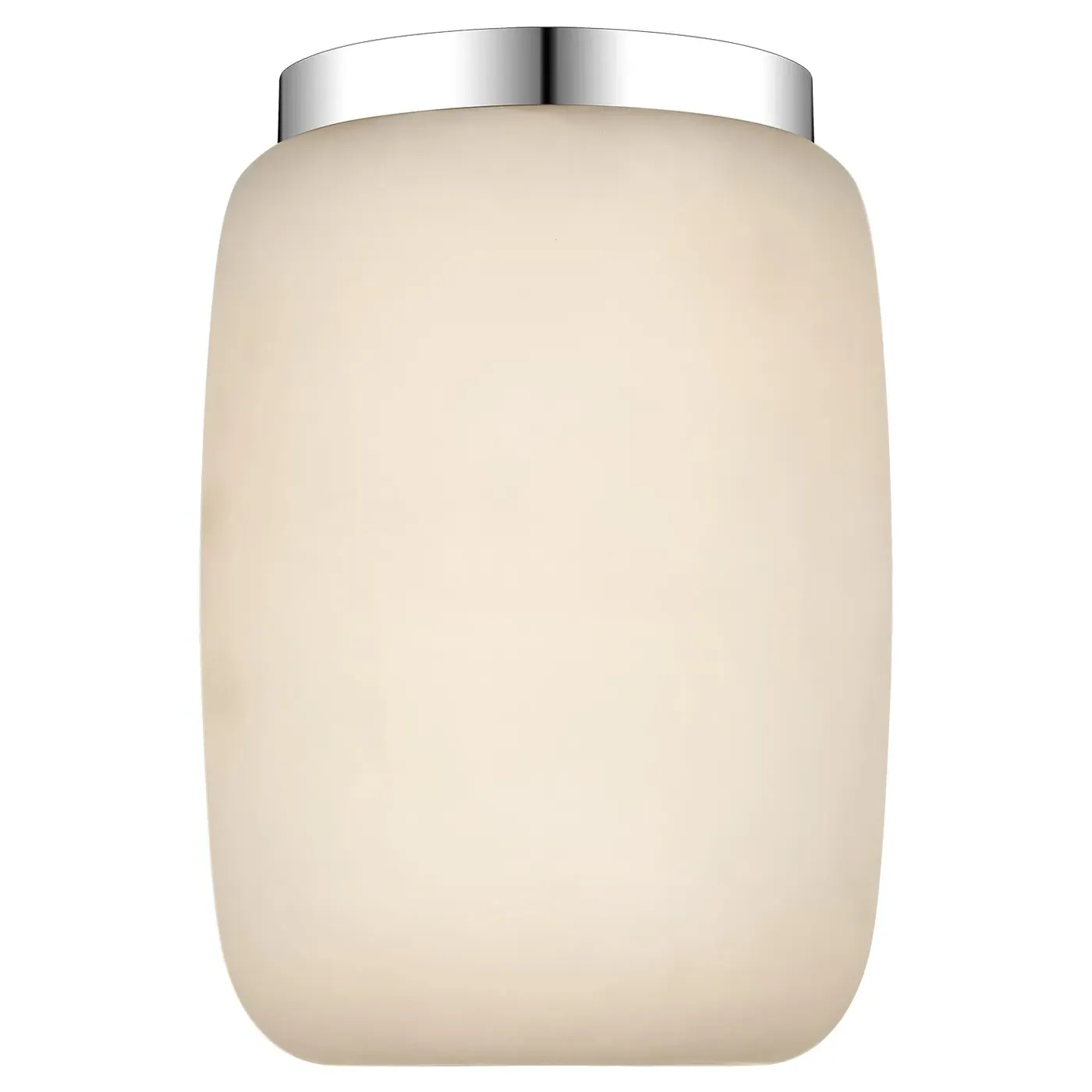 Formosa Elongated Flush Mount - Polished Nickel, Alabaster image