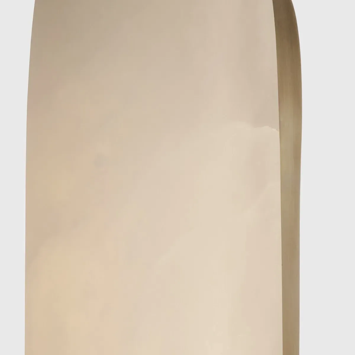 Formosa Linear Sconce 20" - White Alabaster, Brass