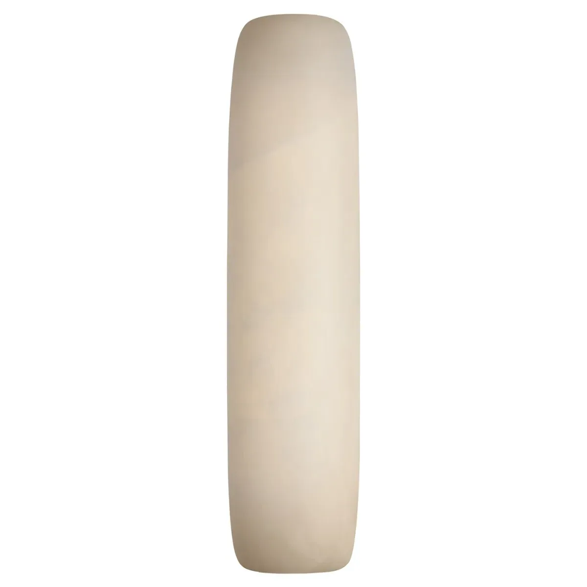 Formosa Linear Sconce 20" - White Alabaster, Brass