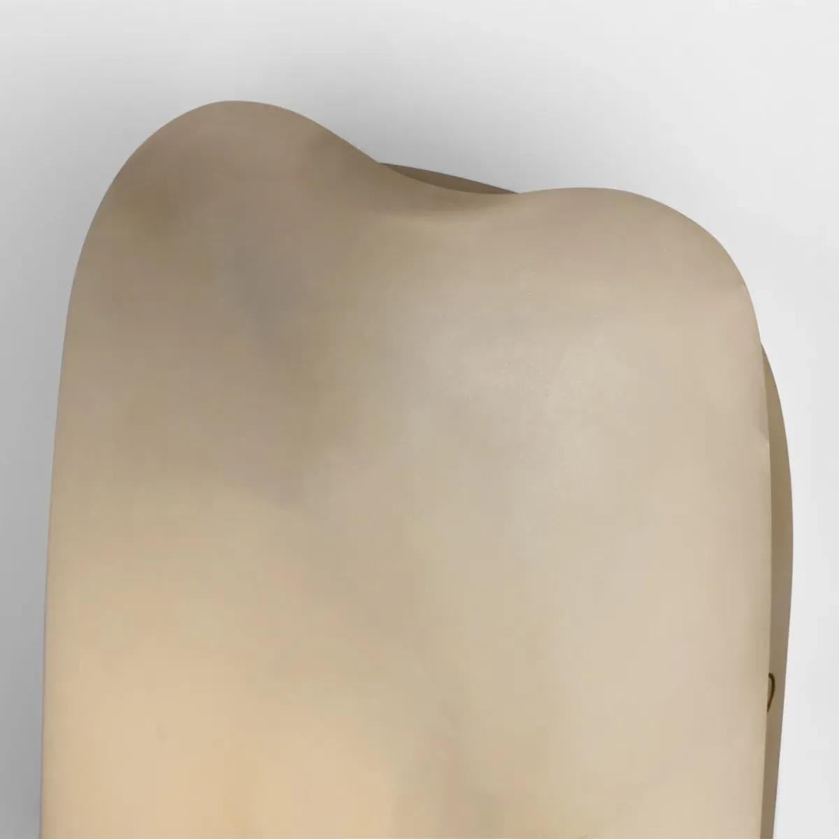 Formosa Linear Sconce 26" - White Alabaster, Brass