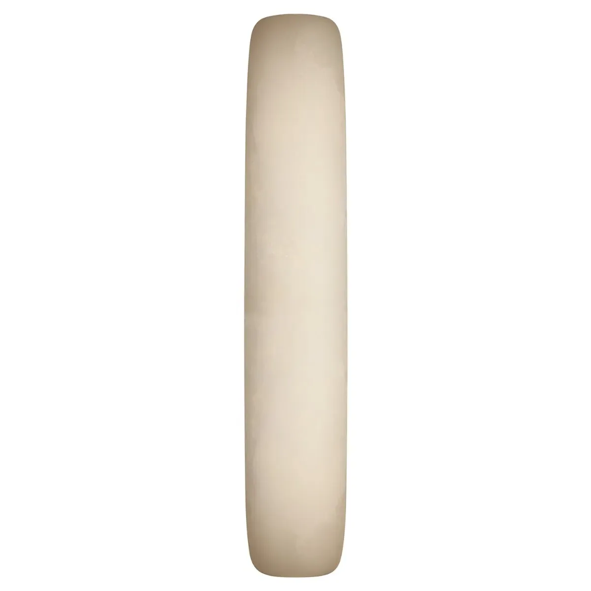 Formosa Linear Sconce 26" - White Alabaster, Brass