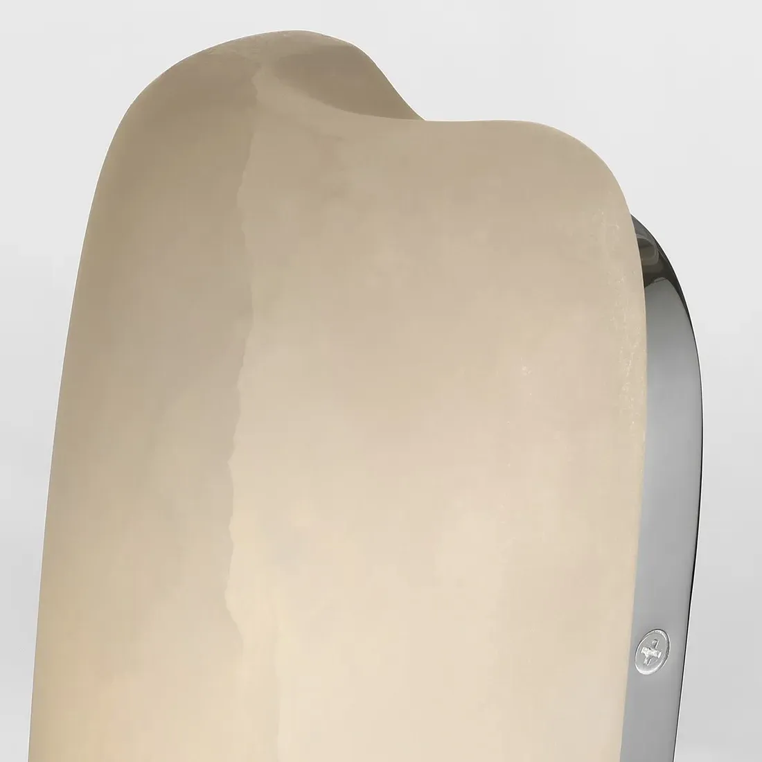 Formosa Linear Sconce - White Alabaster, Polished Nickel