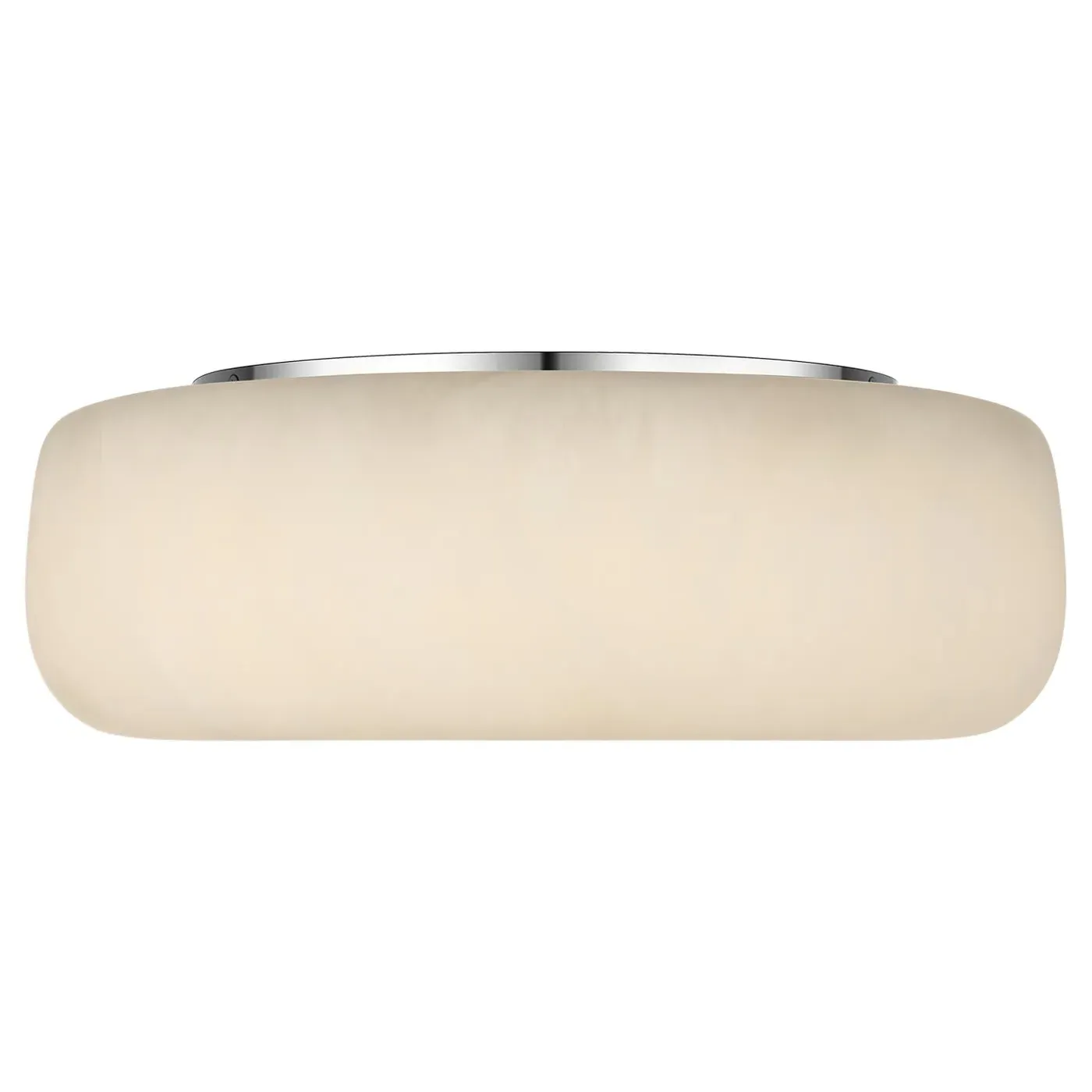 Formosa Round Flush Mount - Polished Nickel, Alabaster image