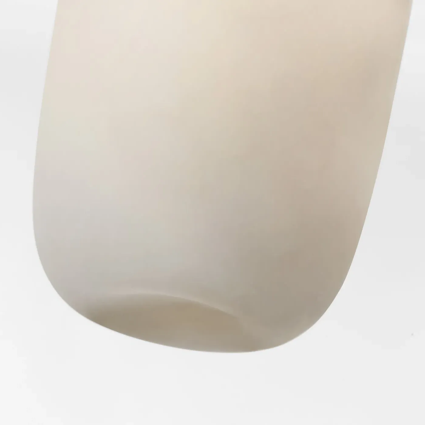 Formosa Single Pendant 11" - White Alabaster, Brass