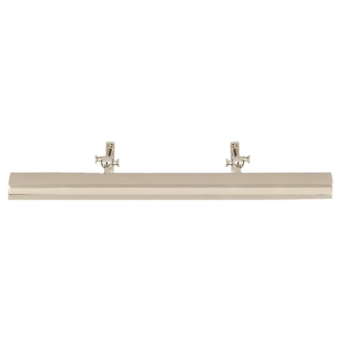 Frame Makers Double Arm Picture Light Sconce - Polished Nickel, Brass