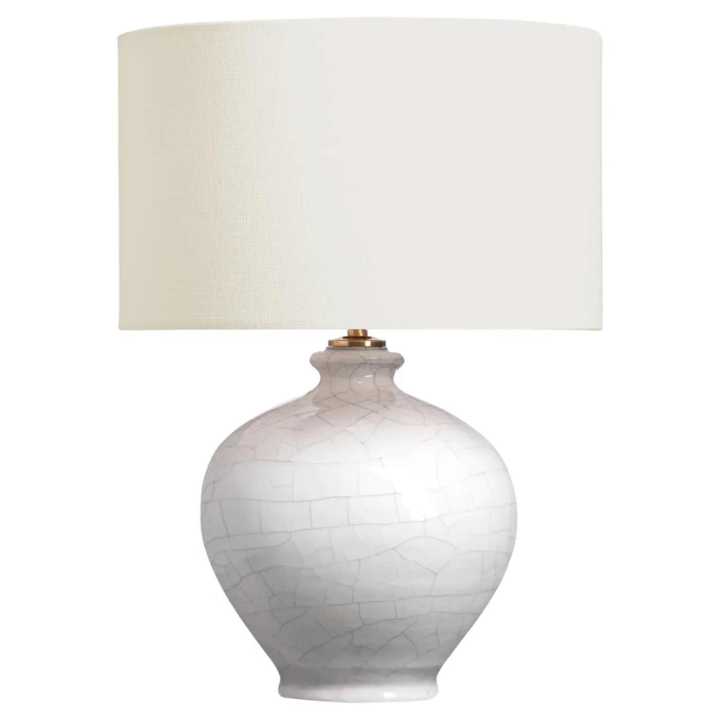 Gaios Cordless Table Lamp - Crackled Ivory, Ceramic image