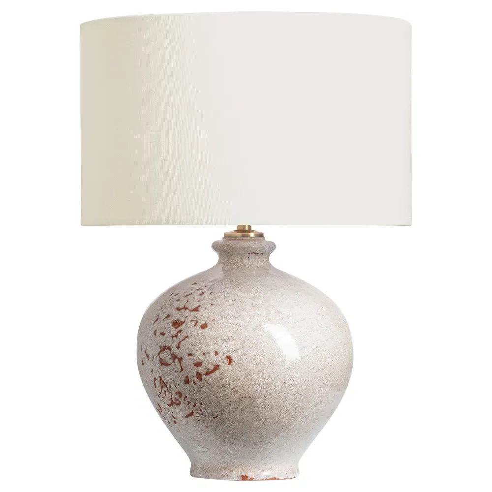 Gaios Cordless Table Lamp - Pharaoh White, Ceramic image