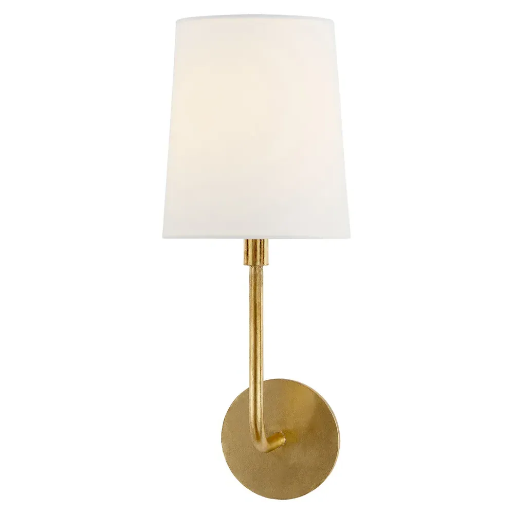 Go Lightly Wall Sconce - Gilded, Metal