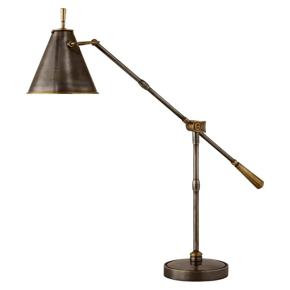 Goodman Desk Table Lamp - Bronze, Brass image