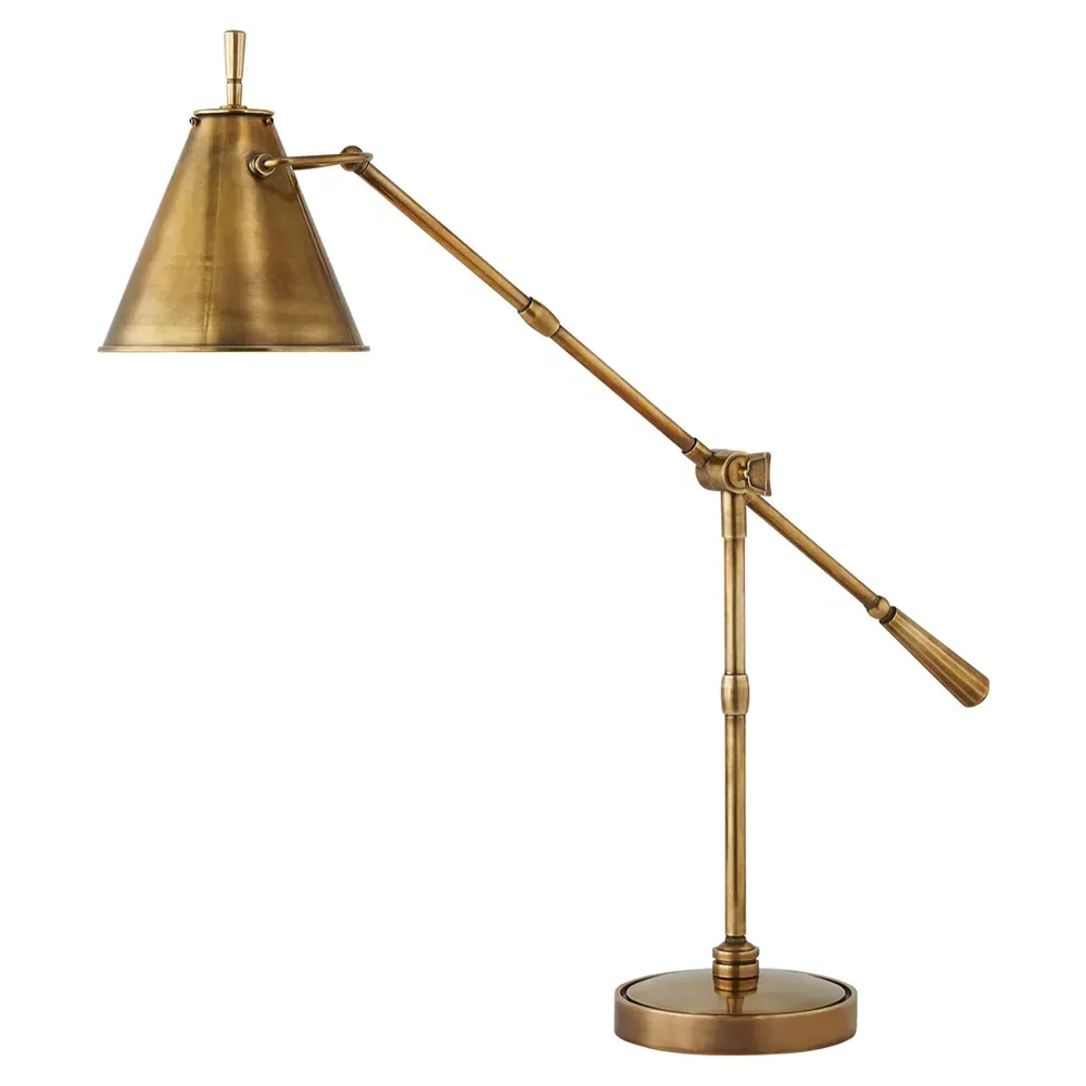 Goodman Table Lamp - Antique Brass, Metal
