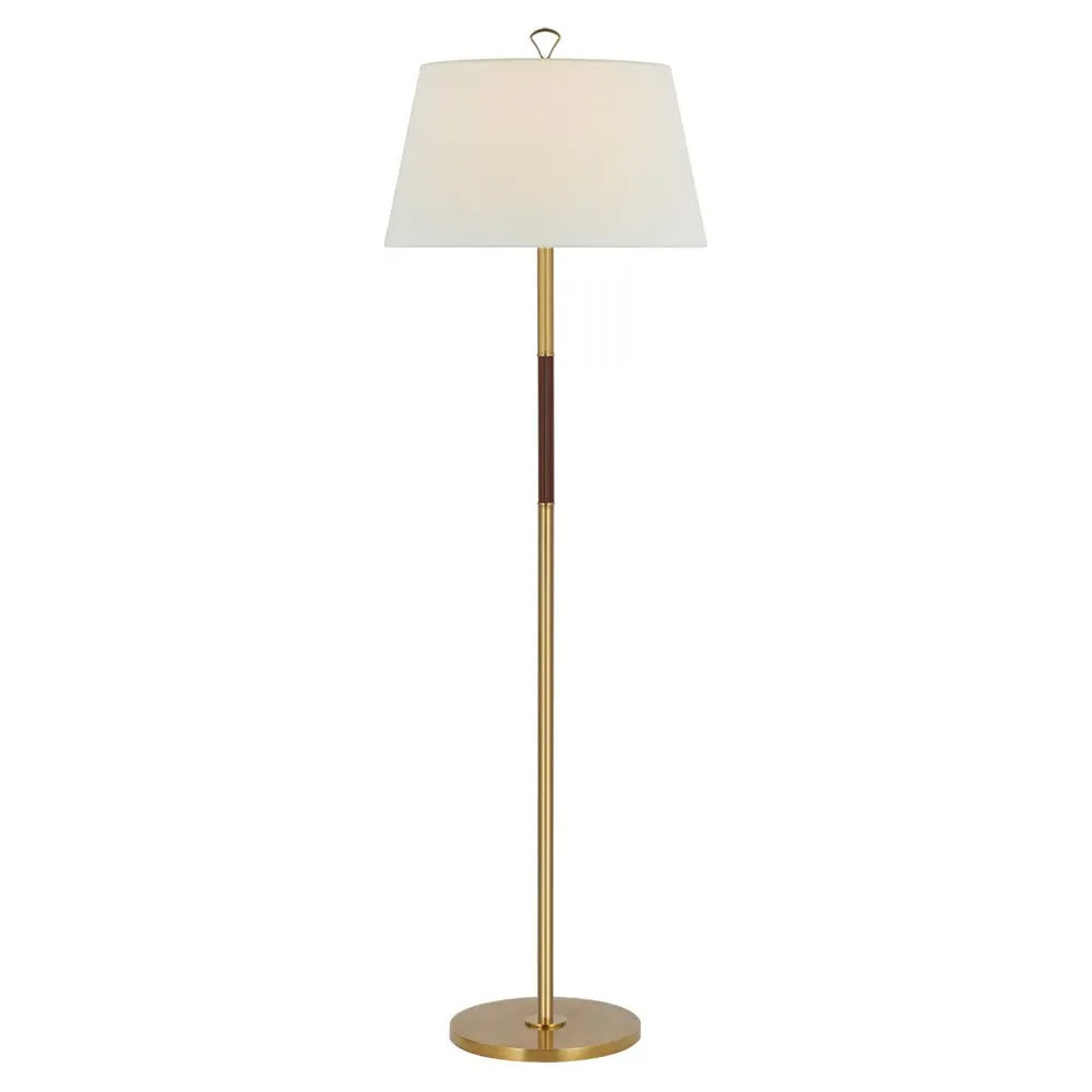 Griffin Floor Lamp - Antique Brass, Brass