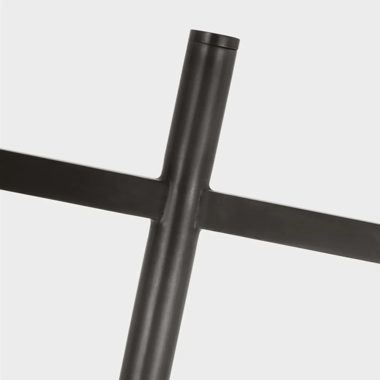 Hackney Cordless Bridge Arm Floor Lamp - Bronze, Metal