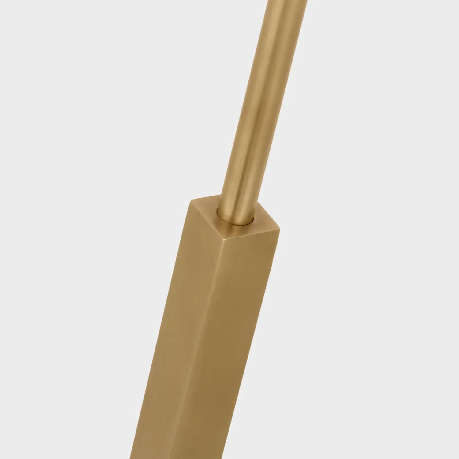 Hackney Cordless Floor Lamp - Antique Brass, Metal