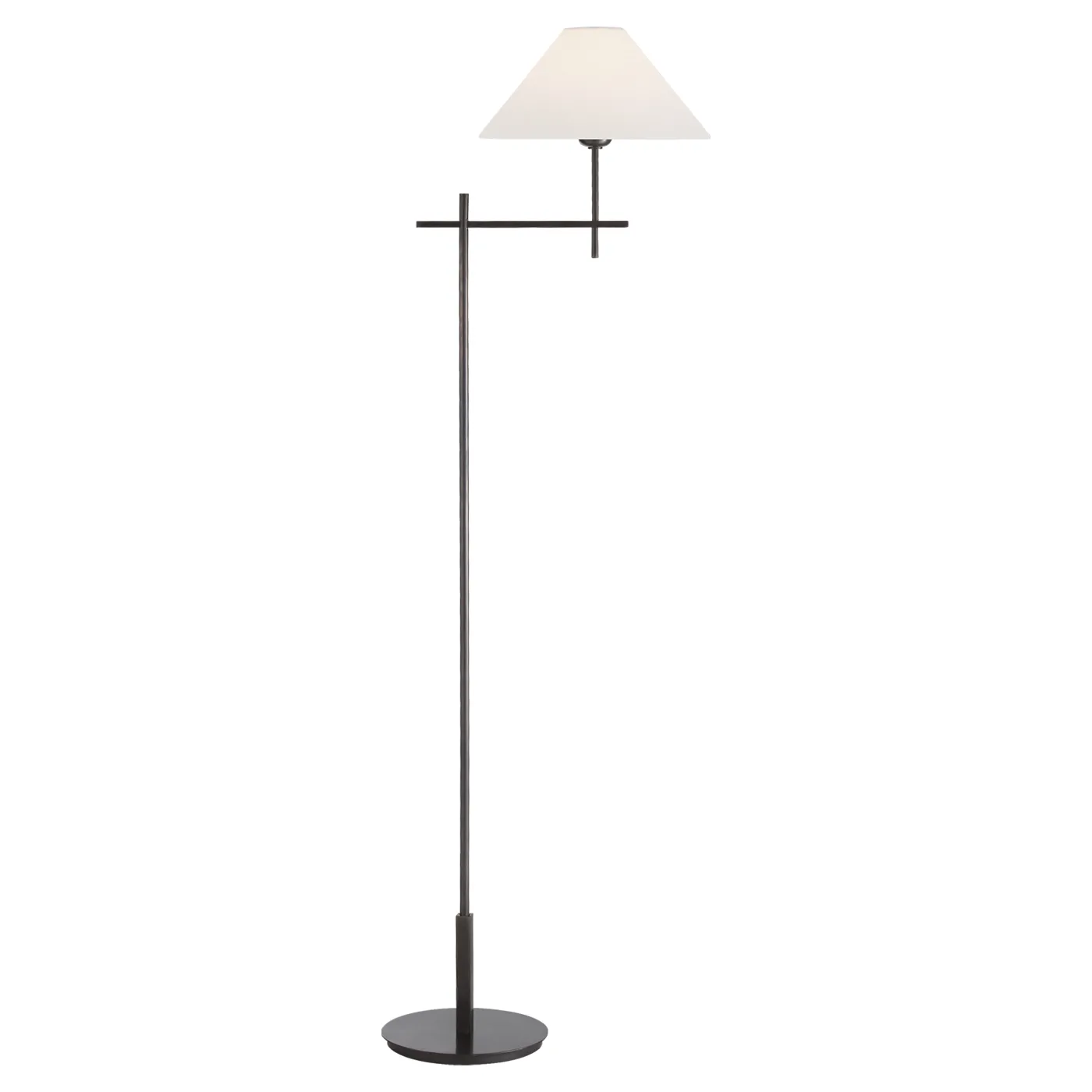 Hackney Floor Lamp - Bronze, Metal