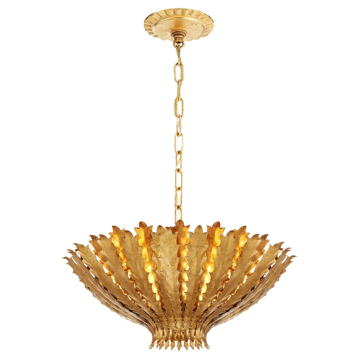 Hampton Medium Chandelier - Gold