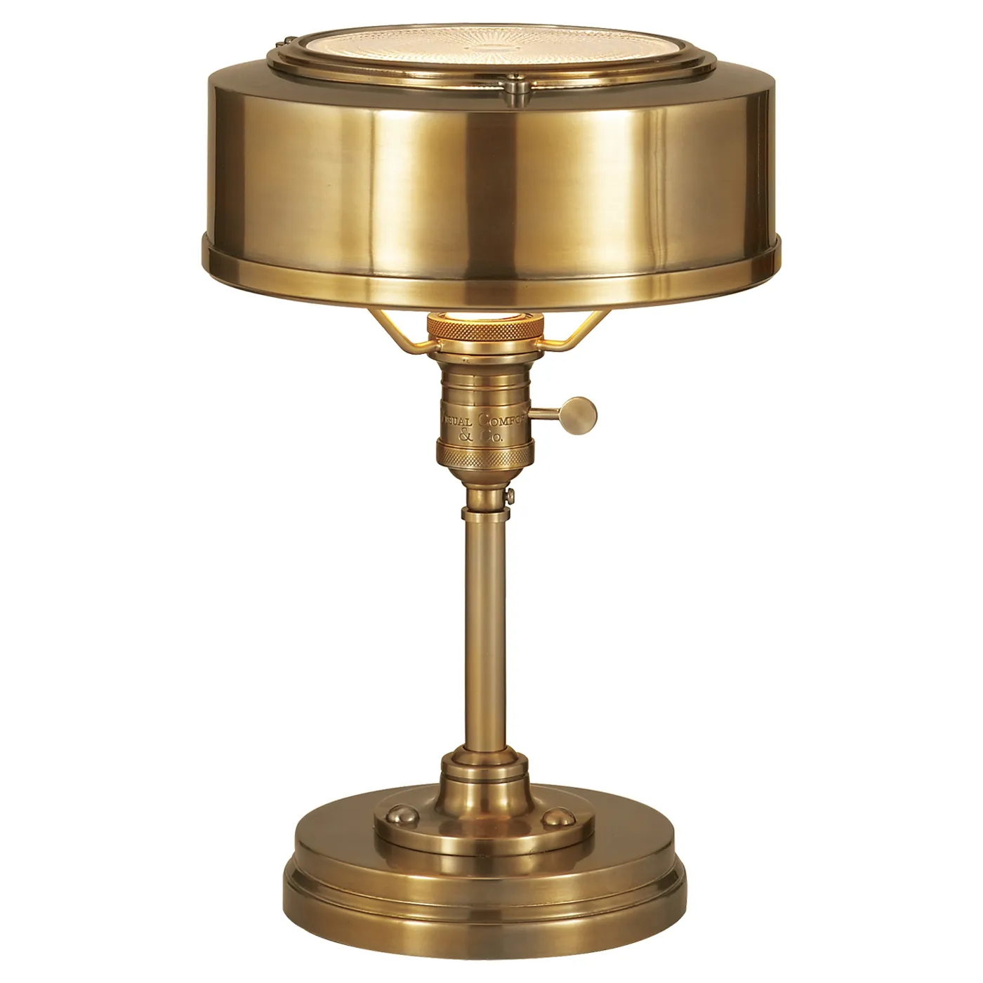 Henley Task Lamp - Antique Brass, Metal image