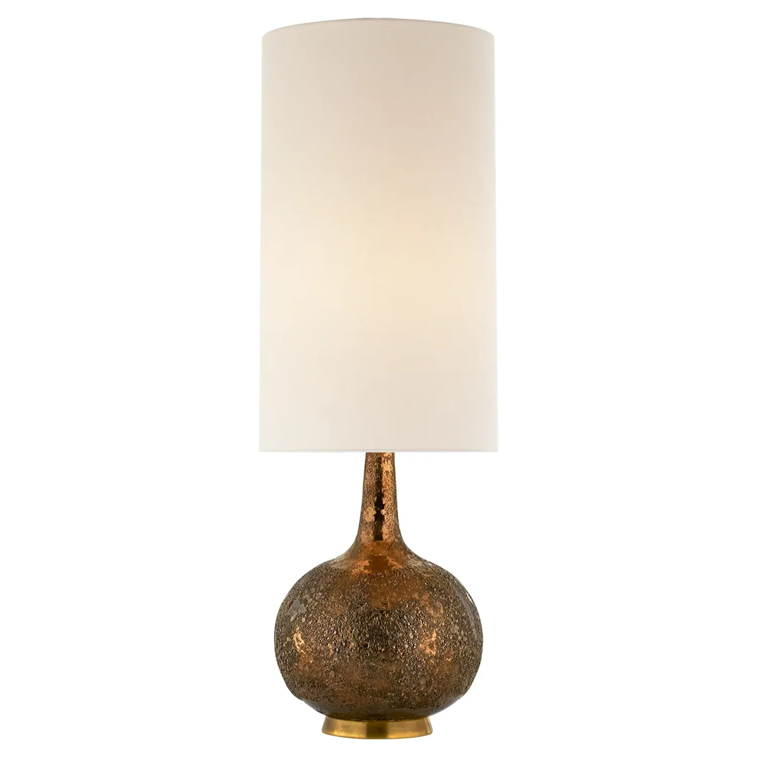 Hunlen Cordless Table Lamp - Burnt Gold, Ceramic