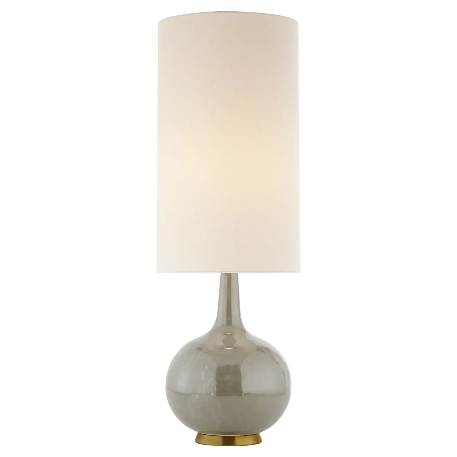 Hunlen Cordless Table Lamp - Shellish Gray, Ceramic