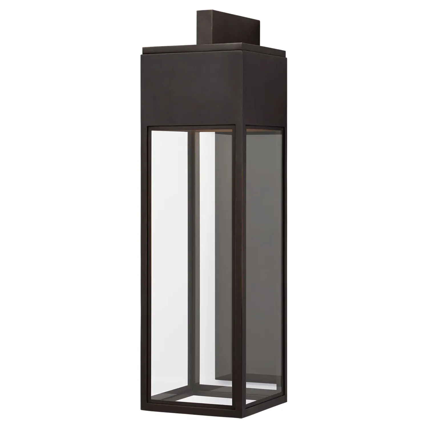 Irvine Grande Bracketed Wall Lantern - Bronze, Glass