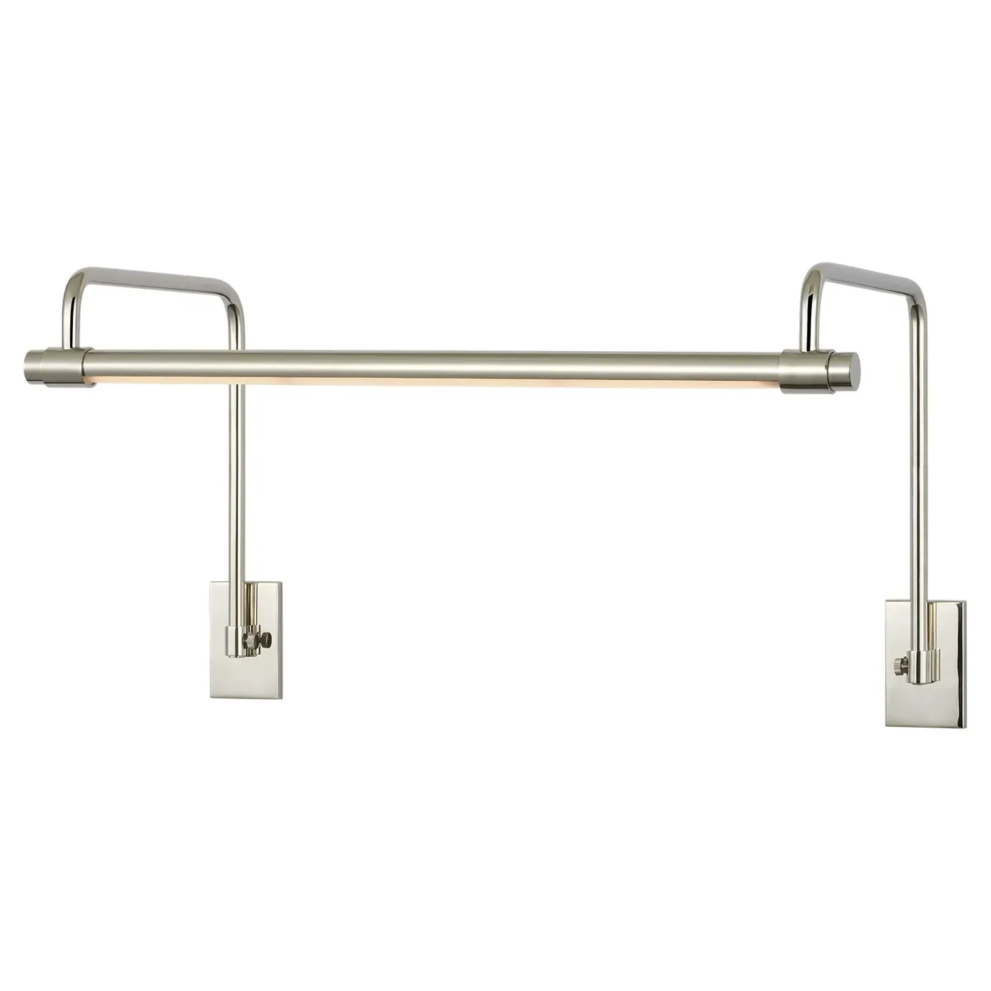 Kidd 18" Double Arm Picture Light Sconce - Polished Nickel
