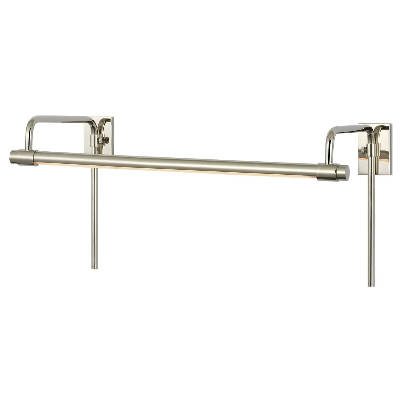 Kidd 18" Double Arm Picture Light Sconce - Polished Nickel