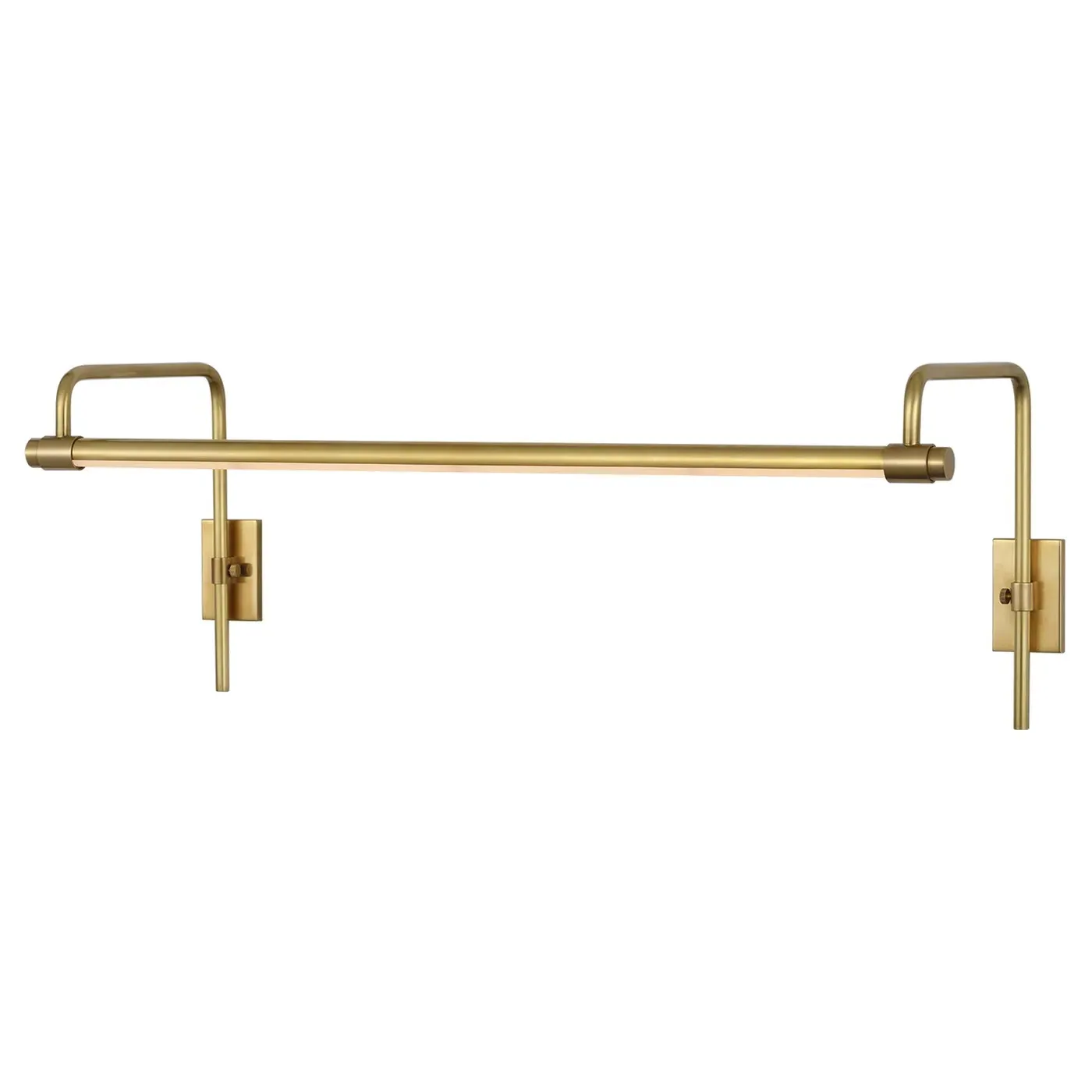 Kidd 24" Double Arm Picture Light Sconce - Antique Brass