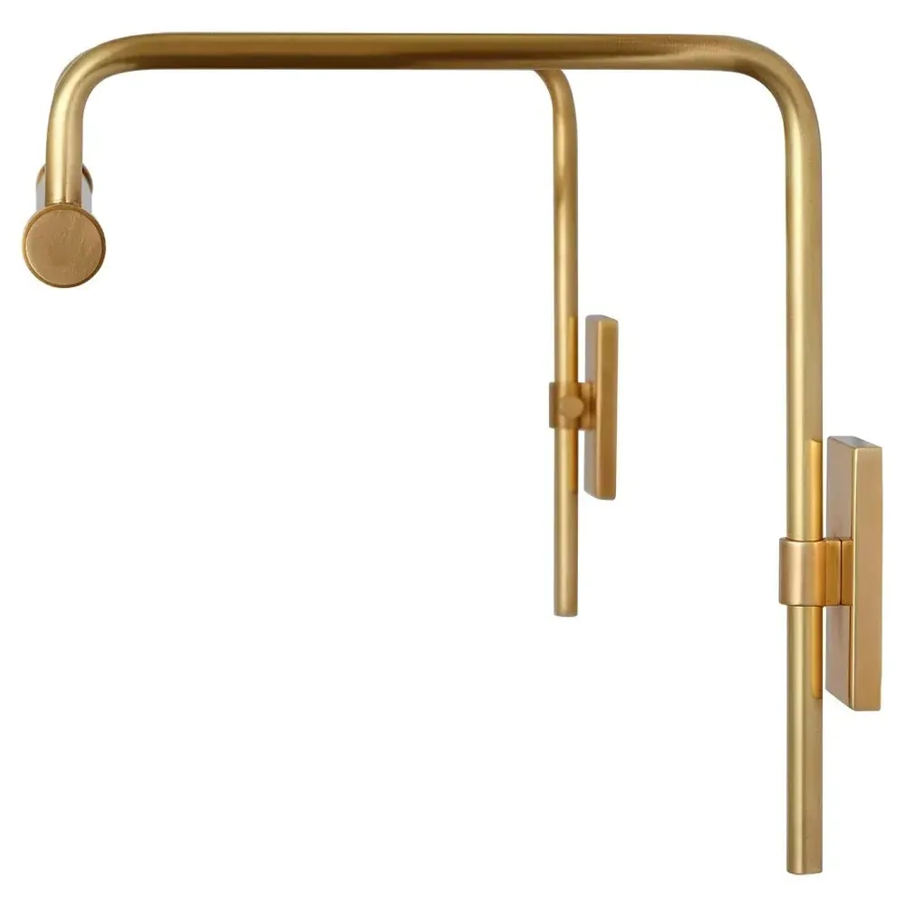 Kidd 24" Double Arm Picture Light Sconce - Antique Brass