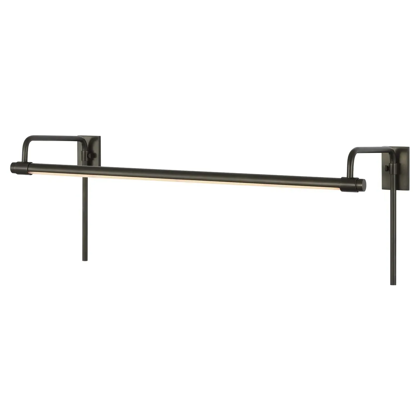 Kidd 24" Double Arm Picture Light Sconce - Bronze